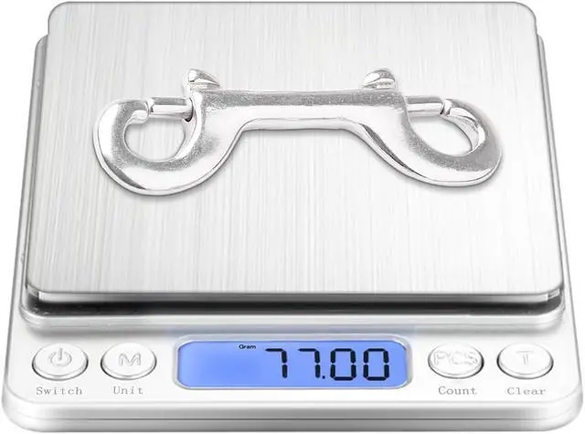 Alt view image 6 of 7 - Swivel Eye Snap Hook Stainless Steel Bolt Snap Corrosion-Resistant Marine Clips for Underwater Scuba Diving, Dog Leash, Key Chain, Camera Strap, Clothesline (Three Optional Size)