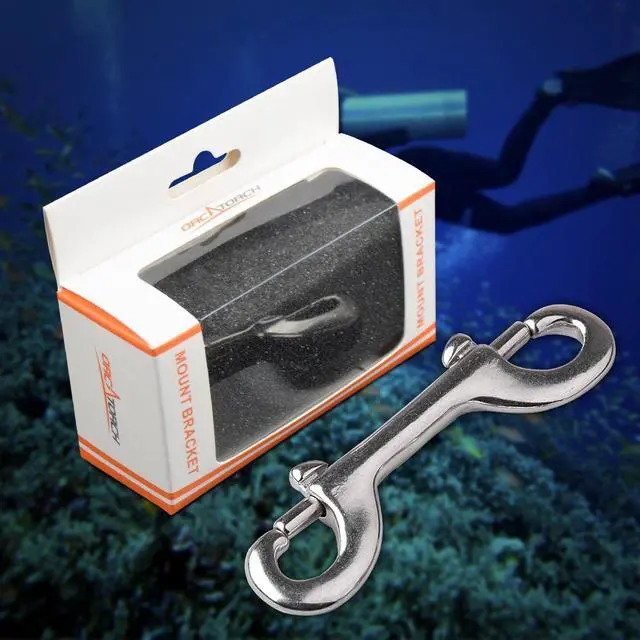 Alt view image 7 of 7 - Swivel Eye Snap Hook Stainless Steel Bolt Snap Corrosion-Resistant Marine Clips for Underwater Scuba Diving, Dog Leash, Key Chain, Camera Strap, Clothesline (Three Optional Size)