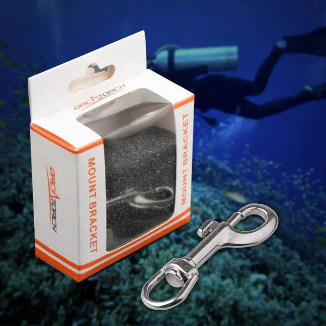 Alt view image 7 of 7 - Swivel Eye Snap Hook Stainless Steel Bolt Snap Corrosion-Resistant Marine Clips for Underwater Scuba Diving, Dog Leash, Key Chain, Camera Strap, Clothesline (Three Optional Size)