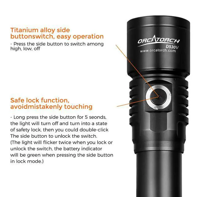 Alt view image 5 of 7 - D530V Red LED Dive Video Light 160 Lumen 120 Degrees Photography Light with Ball Joint & H02 Underwater Camera Tray Kit