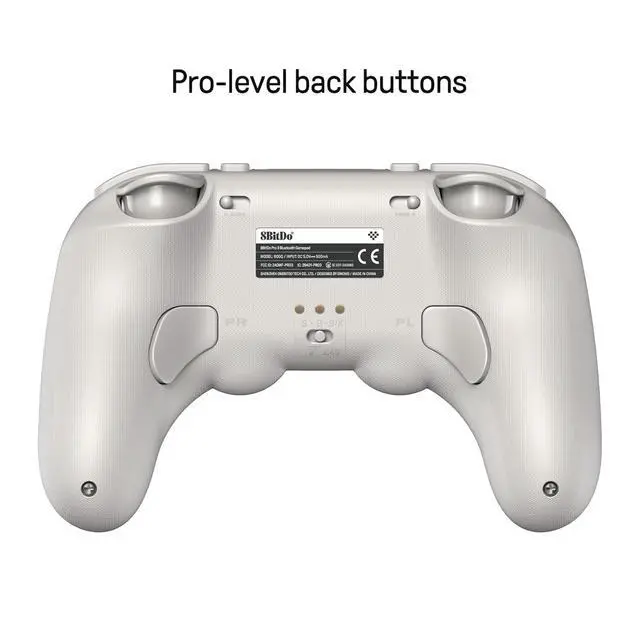 Alt view image 4 of 7 - Pro 3 Bluetooth Controller with Swappable ABXY Buttons, TMR Joysticks, Hall Effect Triggers, Pro Back Buttons, Charging Dock, for Switch/Switch 2, Windows, Apple, SteamOS, Android - G Classic