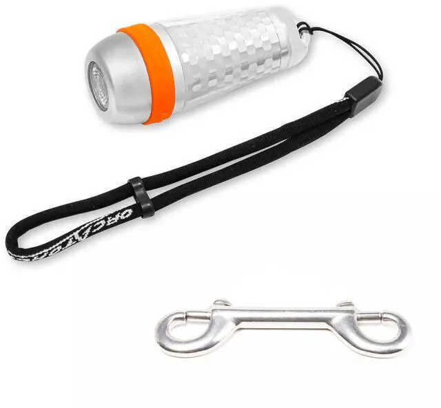 Main image of SD03 Dive Beacon 4-Color-in-1 (Blue, Red, White, Green) & 3.5inch Stainless Steel Bolt Snap Bundle