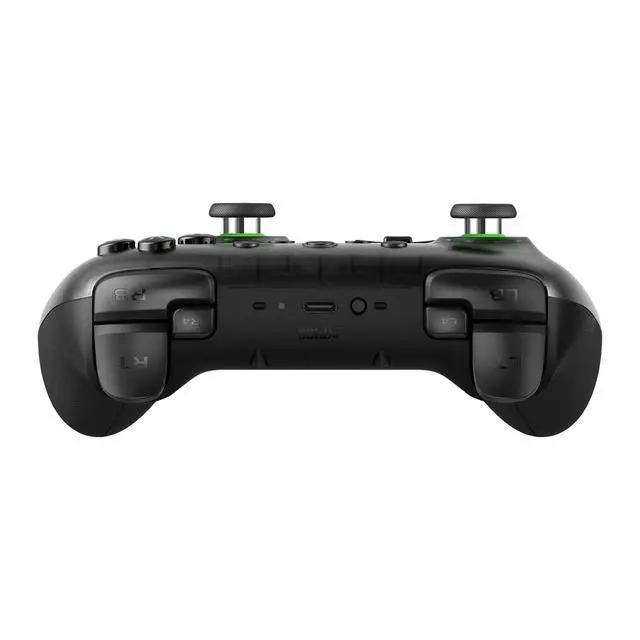 Alt view image 2 of 7 - Ultimate 2C Hall Effect Joysticks and Hall Triggers Wireless Controller for Windows PC and Android, with Remappable L4/R4 Bumpers, Turbo function & Rumble vibration (Transparent Black)