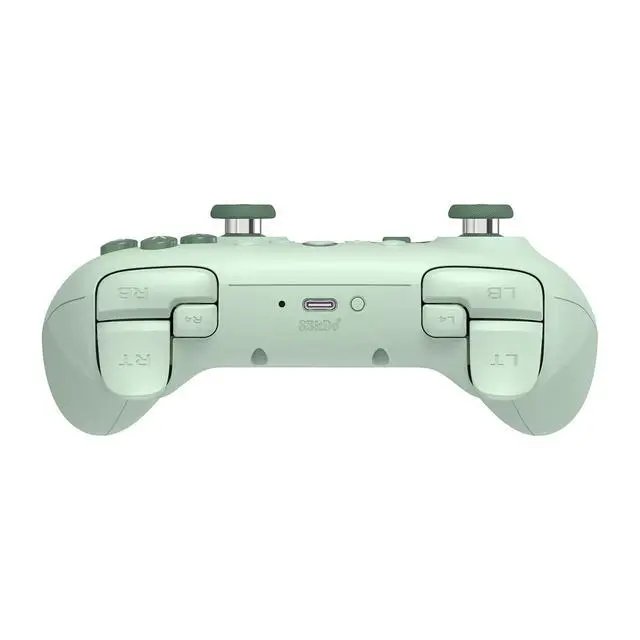 Alt view image 3 of 7 - Ultimate 2C Hall Effect Joysticks and Hall Triggers Wireless Controller for Windows PC and Android, with Remappable L4/R4 Bumpers, Turbo function & Rumble vibration (Green)