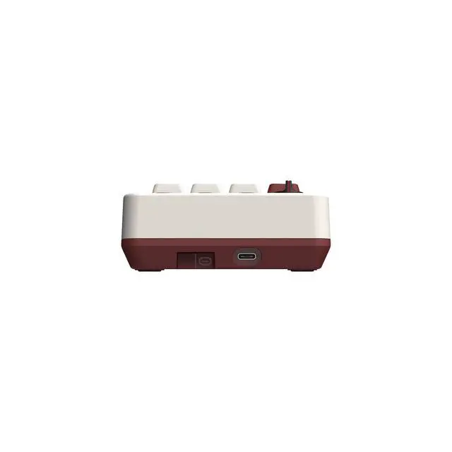 Alt view image 3 of 7 - 18 Keys Retro Mechanical Numpad, Supports PC Numpad & Standard Calculator Mode, Hot-swappable, PC Calculator Shortcut Button, Bluetooth/2.4G/Wired Numpad for Windows and Android - Fami Edition