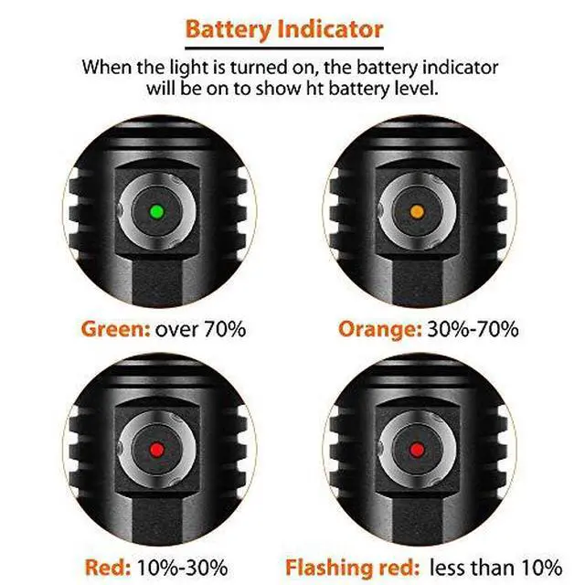 Alt view image 3 of 7 - D530 Red LED Dive Light 6 Degrees Narrow Beam Angle & SD03 Dive Beacon 4-Color-in-1 8 Modes Diving Signal Light with Constant Light or Flashing Mode LED Marker Light Bundle