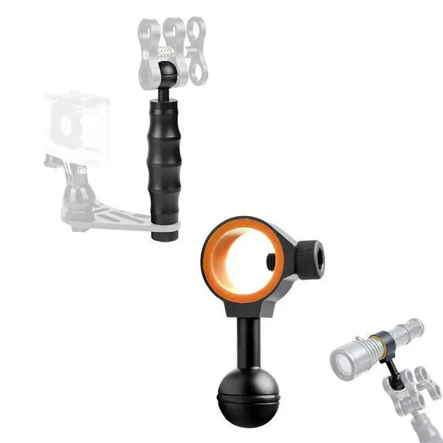 Main image of ZJ18 New Universal Ball Joint Bracket & ZJ12 Handle for Camera Tray Bundle