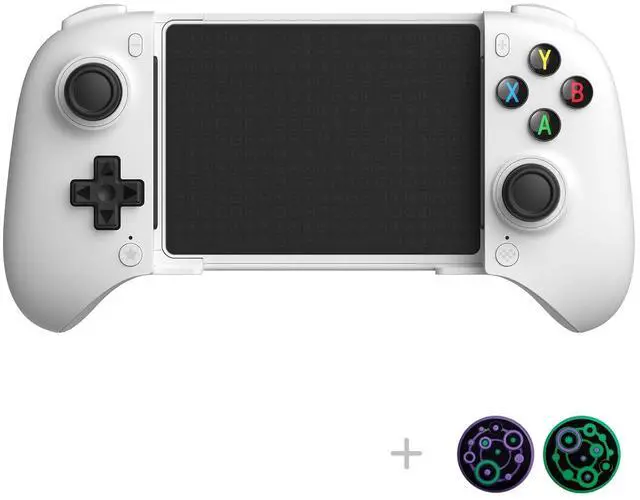 Main image of Ultimate Mobile Gaming Bluetooth Controller for Android Devices with Hall Effect Joysticks and Hall Triggers, Back Buttons, Mapping and Turbo Function (White)