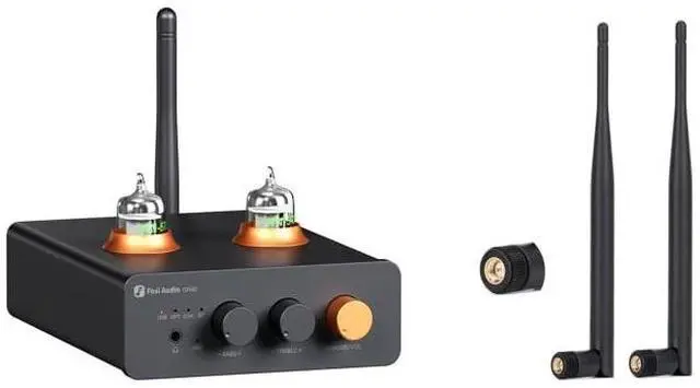 Main image of GR40 Tube Preamplifier with DAC, Stereo Headphone Amplifier 3.5mm Home Audio and Bluetooth Antenna WiFi SMA Male PC 2.4GHz 6dBi Single Band Boost Bluetooth Audio Range for Home Office Wirel
