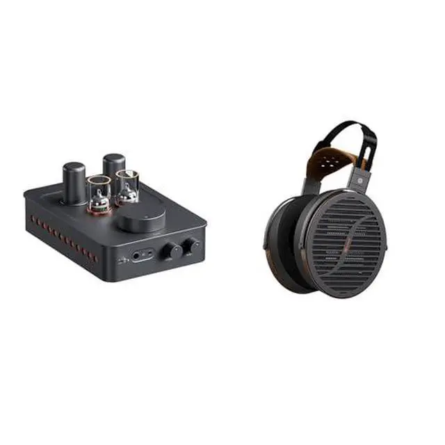 Main image of i5 Open-Back Planar Magnetic Headphones with 97mm Ultra-Large Diaphragm and Fosi Audio GR70 Tube Headphone Amp Preamp, Authentic Tube-Amplification with Vacuum 5654W*2 & 6AC7*2