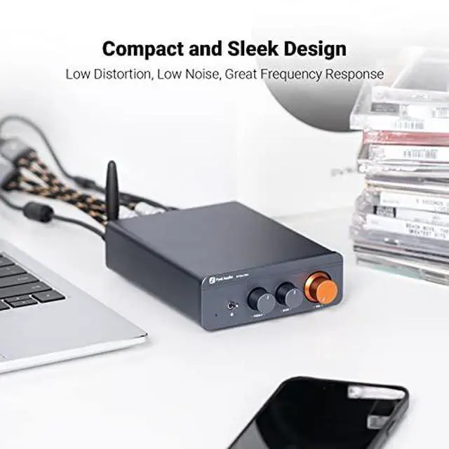 Alt view image 4 of 7 - BT20A Pro Bluetooth 5.0 Amplifier, 300W x2 Wireless Amp + Fosi Audio BT20A MAX Stereo Power Amplifier, 300W x 2 Hi-Fi Audio Amp with PFFB Technology, LDAC Bluetooth 6.0