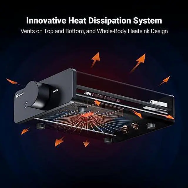 Alt view image 7 of 7 - LC30 VU Meter Amplifier Speaker Selector Switch Box and V3 Stereo Amplifier Class D Mini Amp 2 Channel Audio for Home Theater