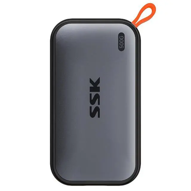 Main image of Portable SSD 500GB External Solid State Drives, up to 1050MB/s USB C SSD External Hard Drive USB 3.2 Gen2 for iPhone 15/16/17Pro, Windows, Mac, Android Phones and Tablets