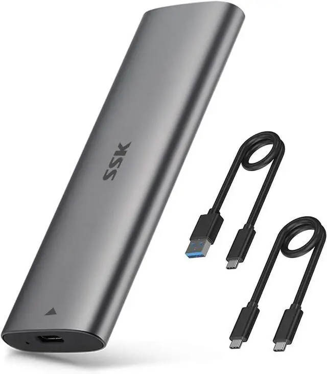 Main image of Bundles with Tool Free M.2 NVME SATA SSD Enclosure Adapter, USB 3.2 Gen 2 (10 Gbps) and Screw Installation M.2 NVME SATA SSD Enclosure Adapter, USB 3.2 Gen 2 (10 Gbps)