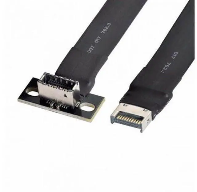 Main image of Cable USB 3.2 Type-E IDC 20Pin Front Panel Header Male to Female Extension Cable 20Gbps