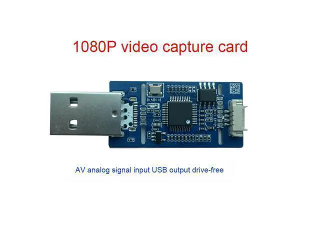 Alt view image 2 of 5 - CVBS to USB Capture Analog AV-to-USB Camera Module - UVC Free Drive Compatible with Windows/Linux/Android/MAC