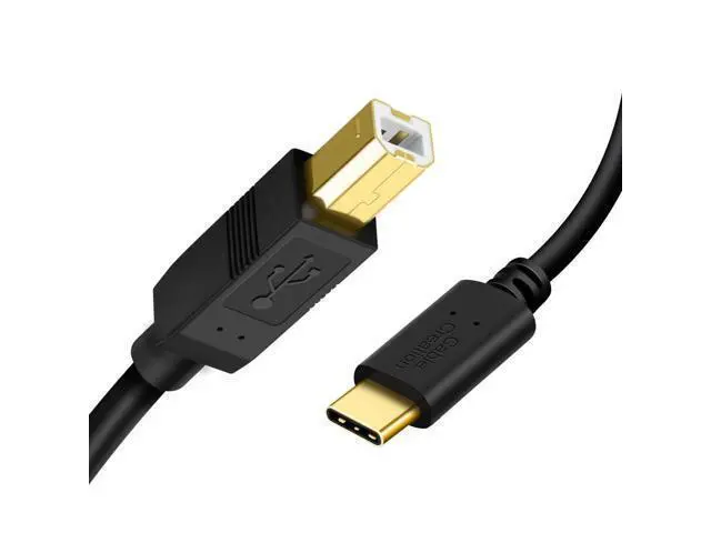 Main image of USB B to USB C Cable 15FT/4.5M, Printer Cable to USB C, Type B to Type C Cord Compatible with Most USB-B Port Printers, MacBook Pro/Air, Yamaha Midi Controller/Keyboard, etc.