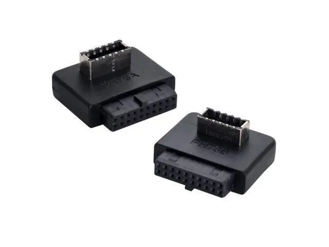 Main image of 2pcs USB 3.1 Front Panel Socket Key-A Type-E to USB 3.0 20Pin Header Male Extension Adapter for Motherboard