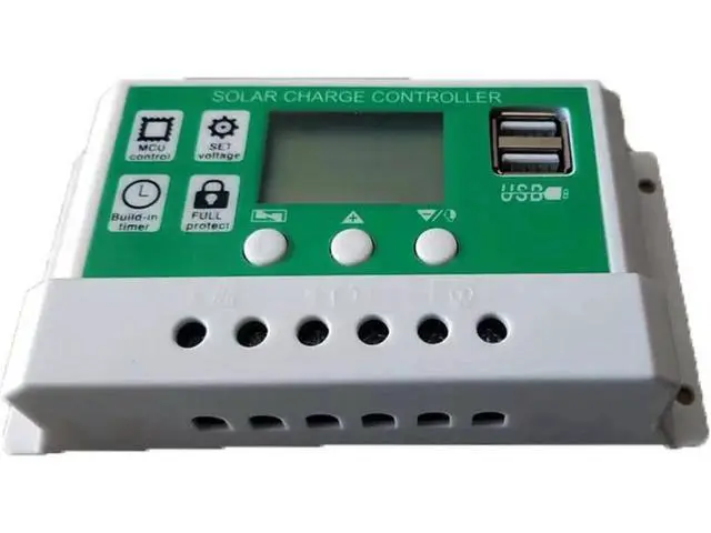 Alt view image 2 of 4 - 30A 12V 24V Solar Charge Controller Lithium Battery LCD Display USB Charged Solar Panel Charger