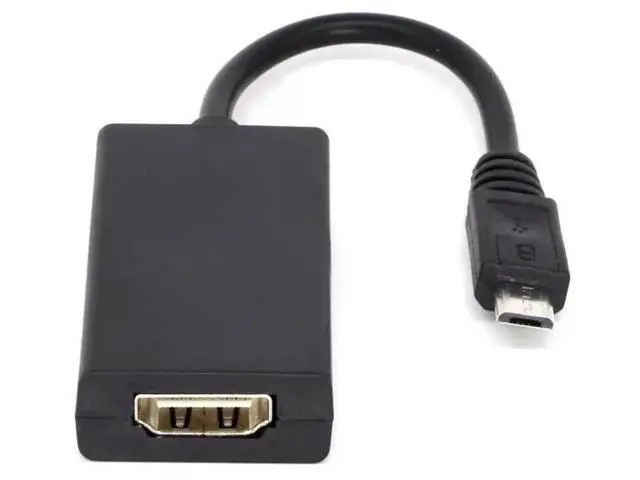 Alt view image 5 of 6 - Micro USB 5Pin to With HDMI Converter for MHL Dongle Android Smart Phone to HDTV Projector Monitor1080P Video Extend Adapter