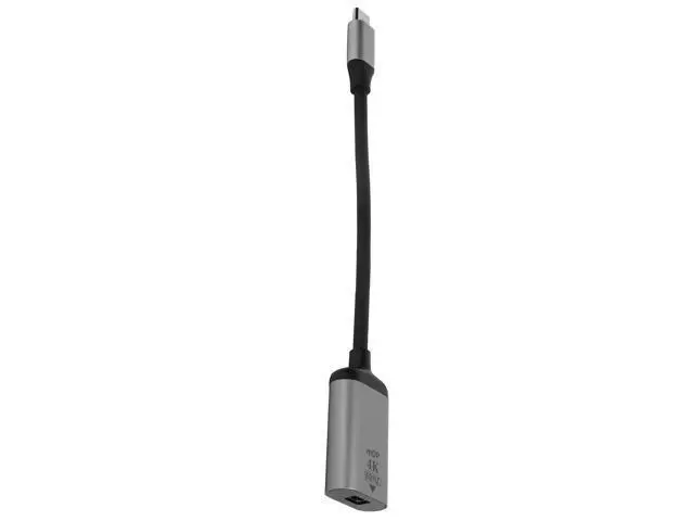 Alt view image 7 of 7 - USB C to Mini DisplayPort Converter, Support 4K 60HZ, Portable Type C to Mini DP Adaptor for Phone Laptop to UHD TVs, Projectors, A/V Receivers, etc
