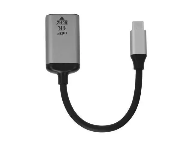 Alt view image 6 of 7 - USB C to Mini DisplayPort Converter, Support 4K 60HZ, Portable Type C to Mini DP Adaptor for Phone Laptop to UHD TVs, Projectors, A/V Receivers, etc