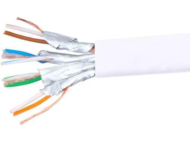 Alt view image 3 of 7 - Cat 7 Flat Ethernet Cable 10 Gigabit Computer Network Cord for Xbox PS4 Modem Router Networking Switch (White, 25M/82ft.)