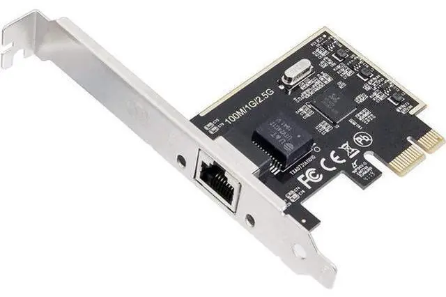 Main image of 2.5 Gigabit Ethernet PCI Express PCI-E Network Interface Card 10/100/1000/25000 Mbps RJ45 LAN SI-PEX24059