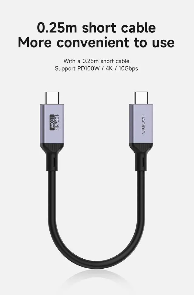Alt view image 7 of 7 - USB C Hub with M.2 SSD Enclosure, Magnetic Cover Easy Disassemble External Hard Drive Enclosure with 10Gbps USB 3.1, USB C for MacBook Pro, iPhone15 Pro Max, Mac mini, Laptop, PC (HB777)