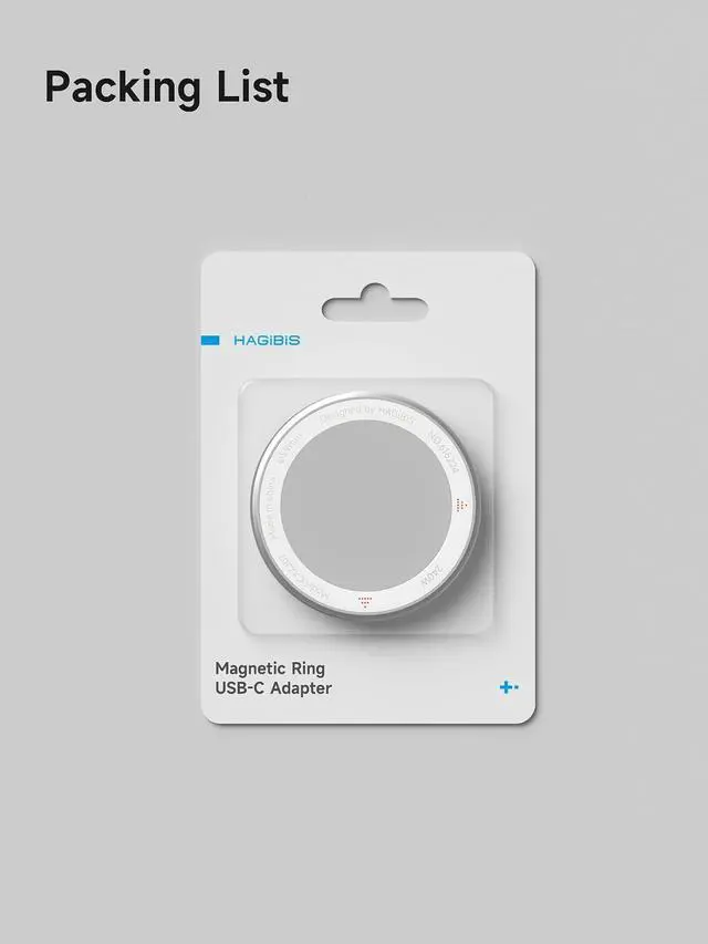 Alt view image 7 of 7 - USB-C Adapter, Dual-Sided Magnetic Ring Female to Female USB Typ-C Converter, 240W Fast Charging Adapter for iPhone 17/16/15 Pro Max, iPad Pro, Tablet, Android (Solid Version)