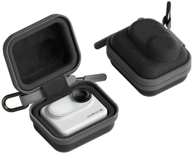 Main image of Carrying Case for Insta360 GO 3/3S, Portable Travel Storage Organizer Carry Bag Protective Hard Shell Anti-drop Handbag for Insta360 GO 3S Lens Protection (Black)