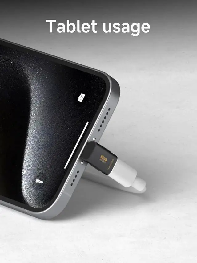 Alt view image 5 of 7 - 240W 80Gbps 8K@60Hz USB C Adapter, USB-C Male to Female Adapter, USB4 Connecter for Thunderbolt 5/4/3, Laptop, Switch, Dock, Mac, Tablet, iPhone 16 15 Pro Max (TGM12)