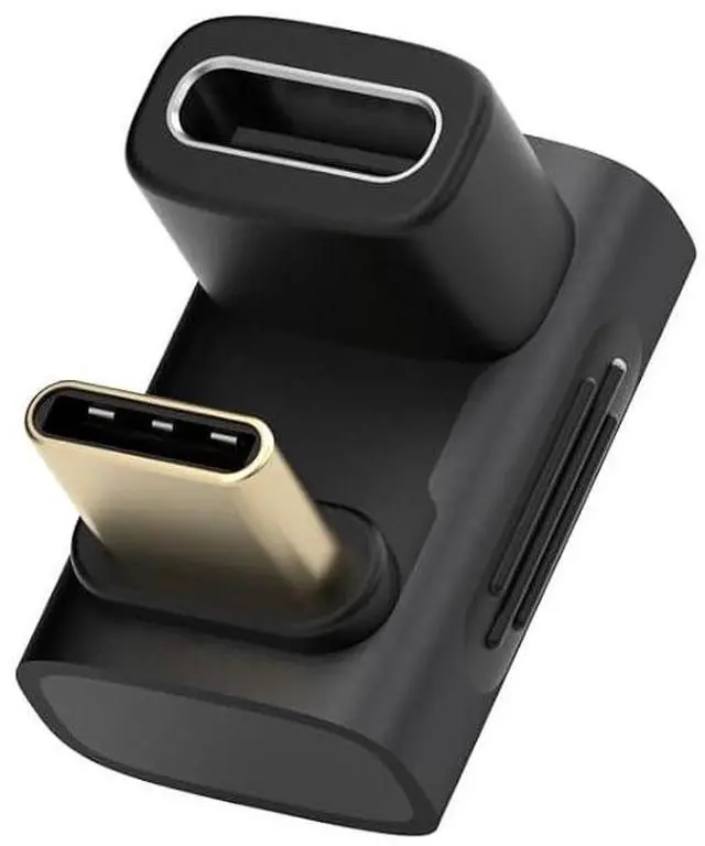 Main image of 240W 80Gbps 8K@60Hz USB C Adapter, USB-C Male to Female Adapter, USB4 Connecter for Thunderbolt 5/4/3, Laptop, Switch, Dock, Mac, Tablet, iPhone 16 15 Pro Max (TGM13)