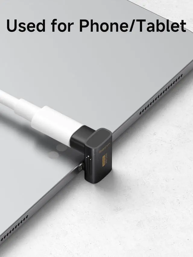 Alt view image 5 of 7 - 240W 80Gbps 8K@60Hz USB C Adapter, USB-C Male to Female Adapter, USB4 Connecter for Thunderbolt 5/4/3, Laptop, Switch, Dock, Mac, Tablet, iPhone 16 15 Pro Max (TGM13)