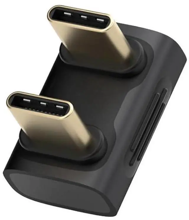 Main image of 240W 80Gbps 8K@60Hz USB C Adapter, USB-C Male to Male Adapter, USB4 Connecter for Thunderbolt 5/4/3, Laptop, Switch, Dock, Mac, Tablet, iPhone 16 15 Pro Max (TGM16)