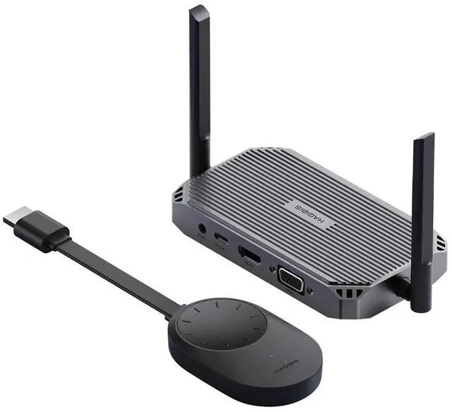 Main image of Wireless HDMI Transmitter and Receiver, Wireless Display Dongle, Plug and Play HDMI Adapter for TV, Camera, Streaming, Laptops, PC, Media, PS4/5