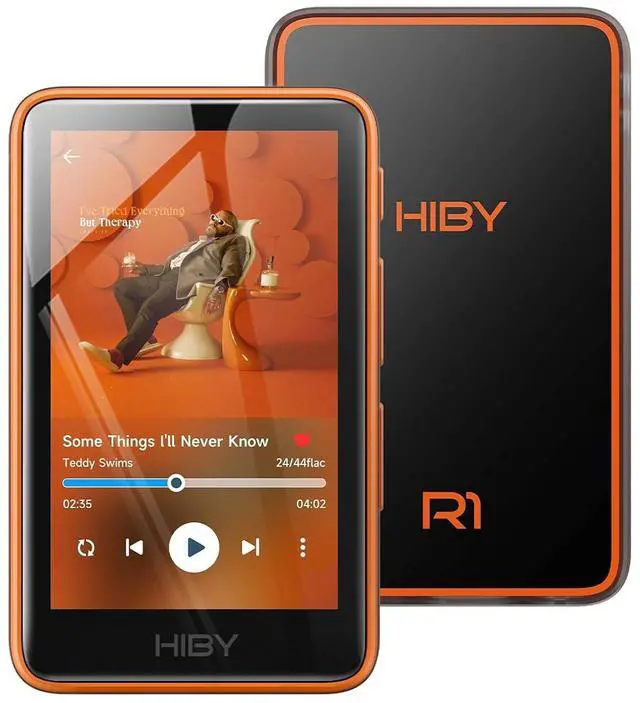 Main image of R1 HiFi MP3 Player with Bluetooth 5.1 Tidal Qobuz DSD 256 Native Lossless Music Player with Touchscreen/Hi Res Audio Certified/MSEB Tuning/2TB Expanded Memory