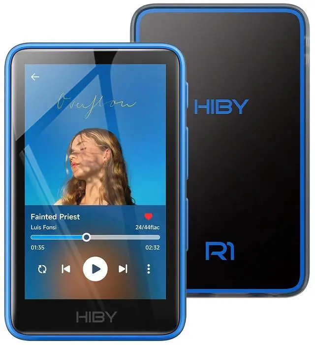 Main image of R1 HiFi MP3 Player with Bluetooth 5.1 Tidal Qobuz DSD 256 Native Lossless Music Player with Touchscreen/Hi Res Audio Certified/MSEB Tuning/2TB Expanded Memory