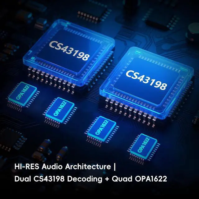 Alt view image 2 of 7 - R3 PRO II MP3 Music Player - Qobuz/Tidal Support, MQA 8X Decoding & Native DSD256, Hi-Res Audio Certified, MP3 Player with Touch Screen & 3.5mm PO + 4.4mm BAL Dual Jacks, 2TB Expanded Memory