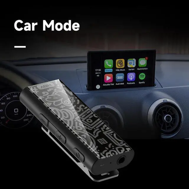 Alt view image 6 of 7 - W3 II Headphone Amp Bluetooth 5.2 Receiver USB DAC for Car Audio/Smartphone/PC/Laptop
