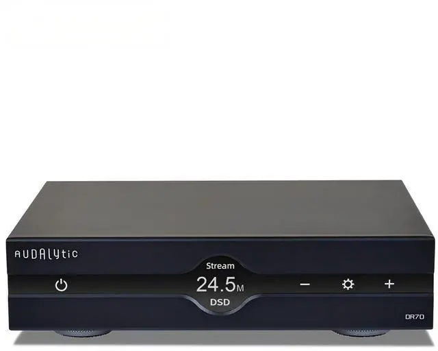 Main image of AUDALYTIC DR70N R2R Streaming DAC - Home Audio Network Bridge Streaming CK-01 Clock Native 1-bit DSD D/A-Converter DSD512&PCM768kHz (Black)