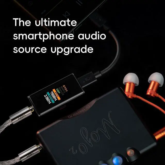 Alt view image 2 of 7 - UC10 USB-C to Coaxial S/PDIF Digital Audio Converter 3 Level Digital Signal Gain Digital Signal Cleanup USB Audio Input 3.5mm Port Coaxial Digital Output