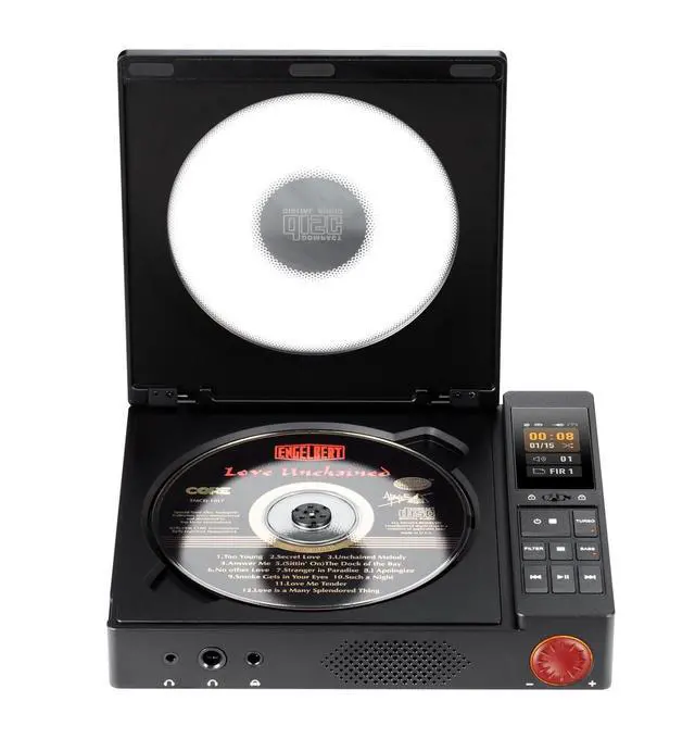 Alt view image 2 of 7 - CDM-10 Portable High-Fidelity CD Player | Switchable tube/transistor modes