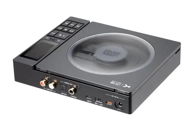 Alt view image 3 of 7 - CDM-10 Portable High-Fidelity CD Player | Switchable tube/transistor modes