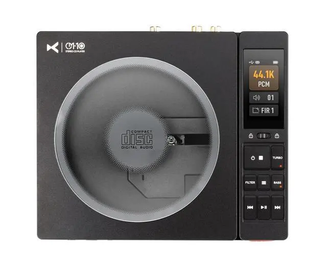 Alt view image 6 of 7 - CDM-10 Portable High-Fidelity CD Player | Switchable tube/transistor modes