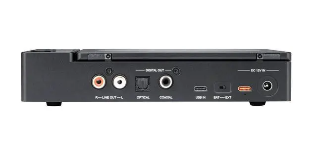 Alt view image 7 of 7 - CDM-10 Portable High-Fidelity CD Player | Switchable tube/transistor modes