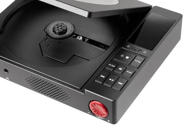 Alt view image 5 of 7 - CDM-10 Portable High-Fidelity CD Player | Switchable tube/transistor modes