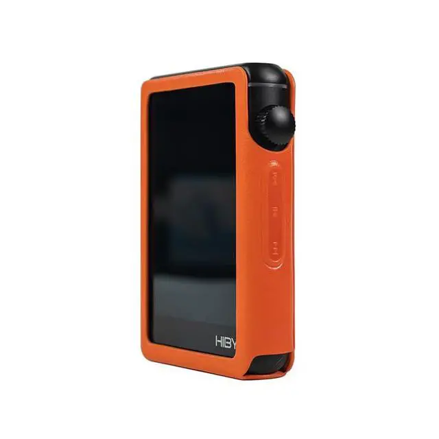 Alt view image 3 of 3 - PU Leather Case for R3 GEN 2 (R3II) Portable HiFi Music Player - Orange