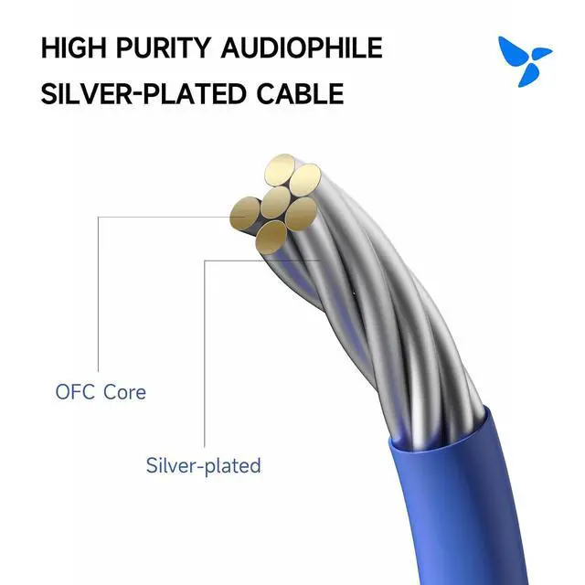Alt view image 6 of 7 - Digital XOE Wired in-Ear Headphones DLC Dynamic HiFi Earphones with MIC 3.5mm Jack