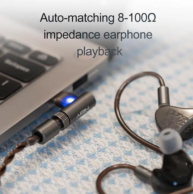 Alt view image 7 of 7 - HC1 Plug for Cu4 Cable HiFi Digital Adaptor PCM 384kHz/32bit 0.0018% Low Distortion 8-100 Impedance Matching 4Pin-Lock Cable